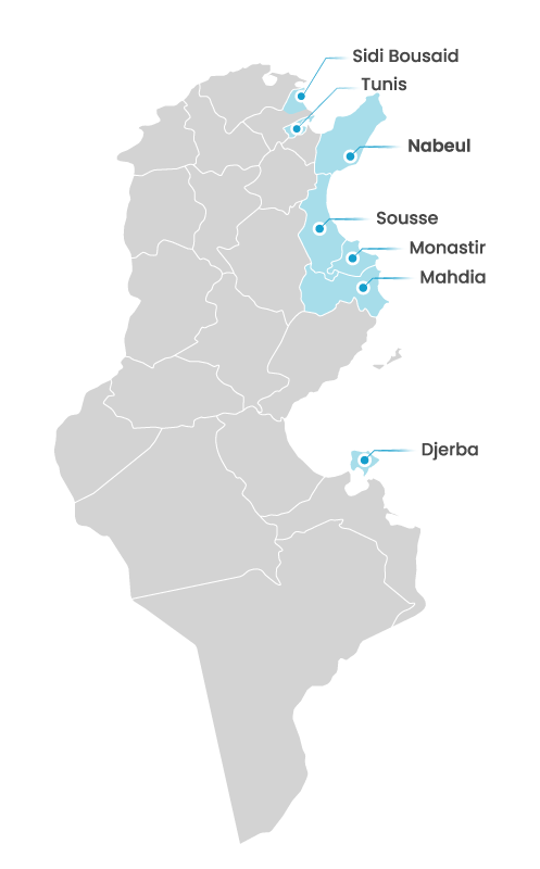 Map Tunisie Map Tunisie